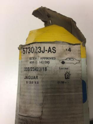 Brake pads front JAGUAR S-TYPE Sales