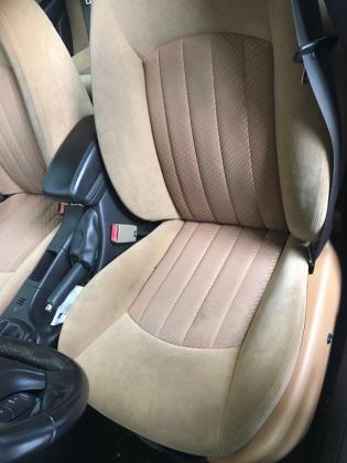 Conjunto de asientos delanteros crema JAGUAR X-TYPE Interior