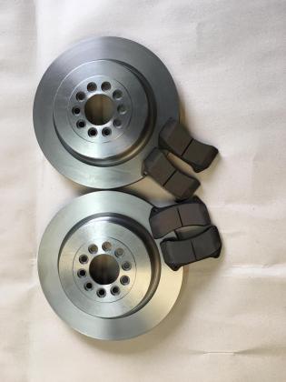 Brembo Schijven en blokken set c2c8355 JAGUAR XJ 350 Remmen