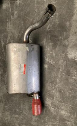 XR823682-XR835232BF LH Rear silencer JAGUAR S-TYPE Carroceria