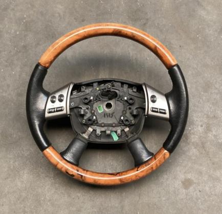 C2S35747LEG Zwartleer met hout JAGUAR X-TYPE Interieur