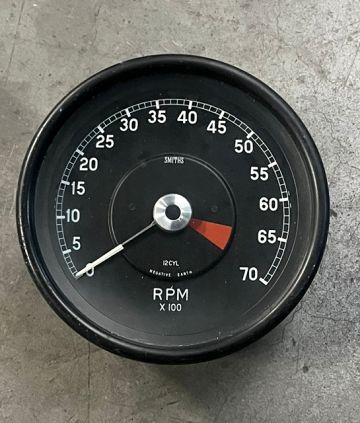 RPM meter E Type V12 new